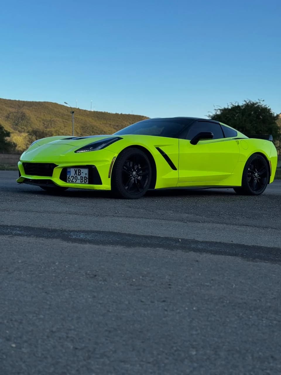 Chevrolette corvette C7 2016 view 6