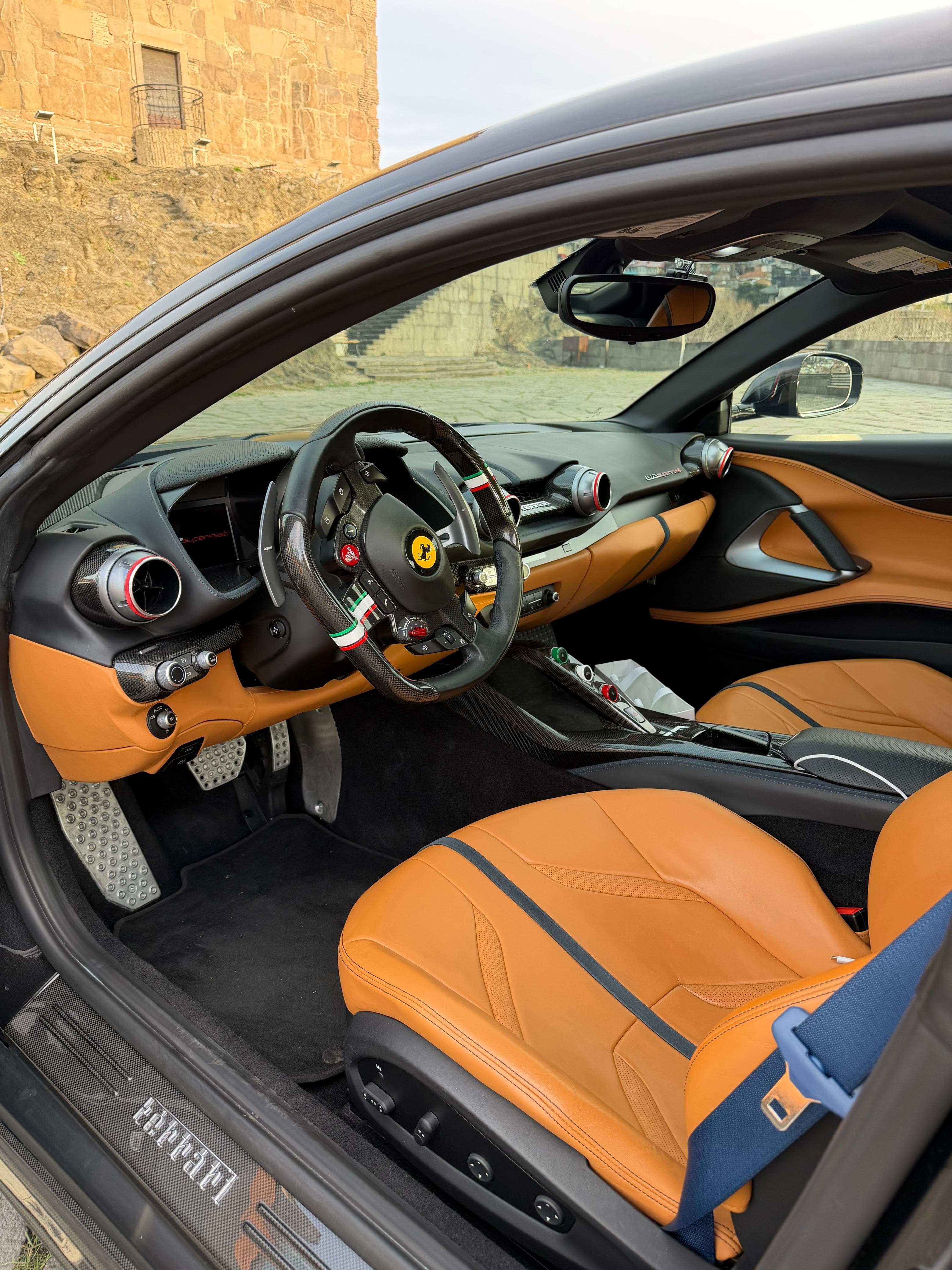 Ferarri  812 super fast 2021 view 5