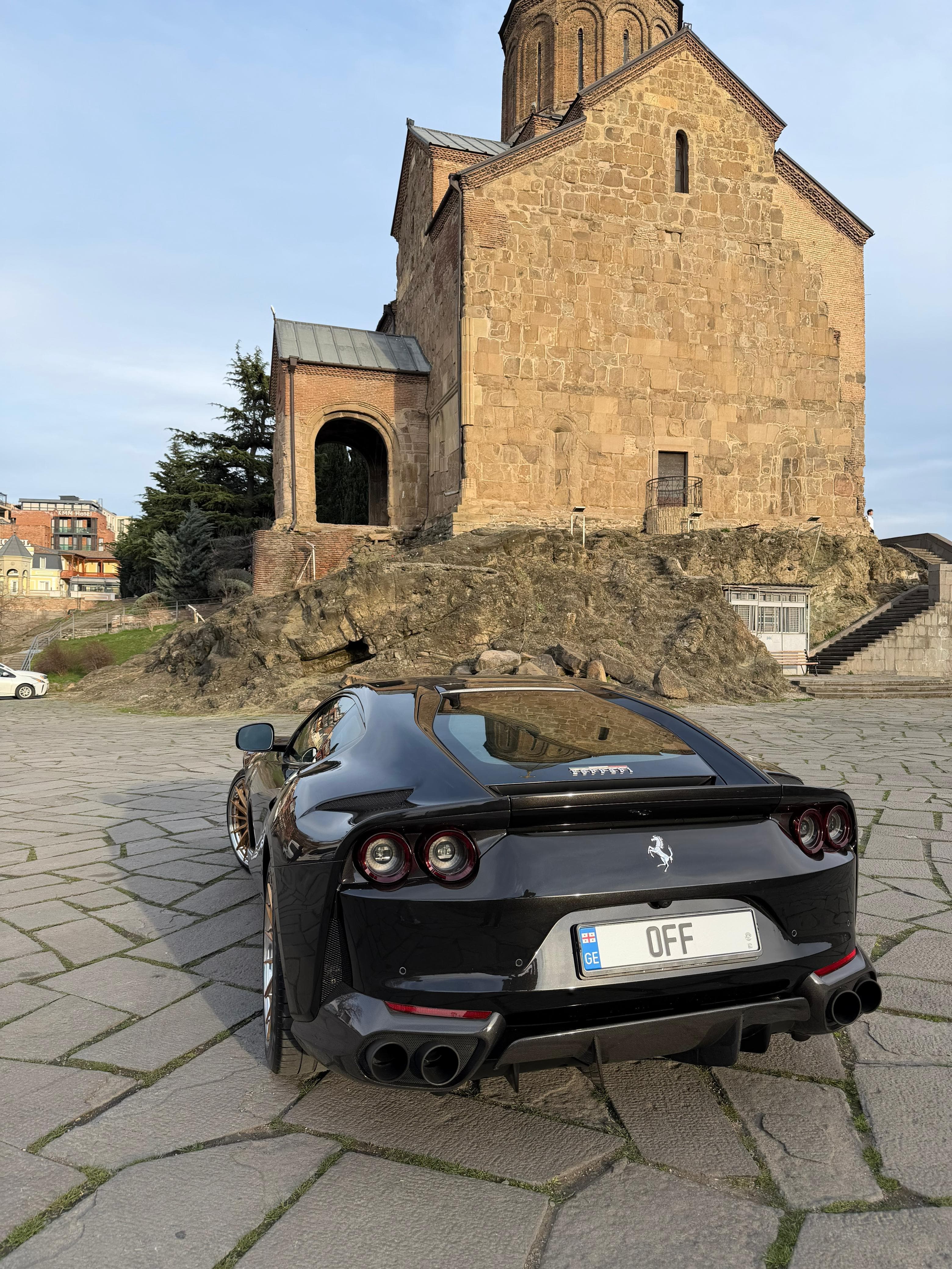 Ferarri  812 super fast 2021 view 3