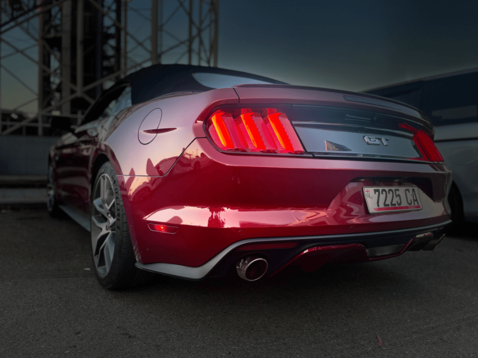 Rent Ford mustang in Batumi — photo 2