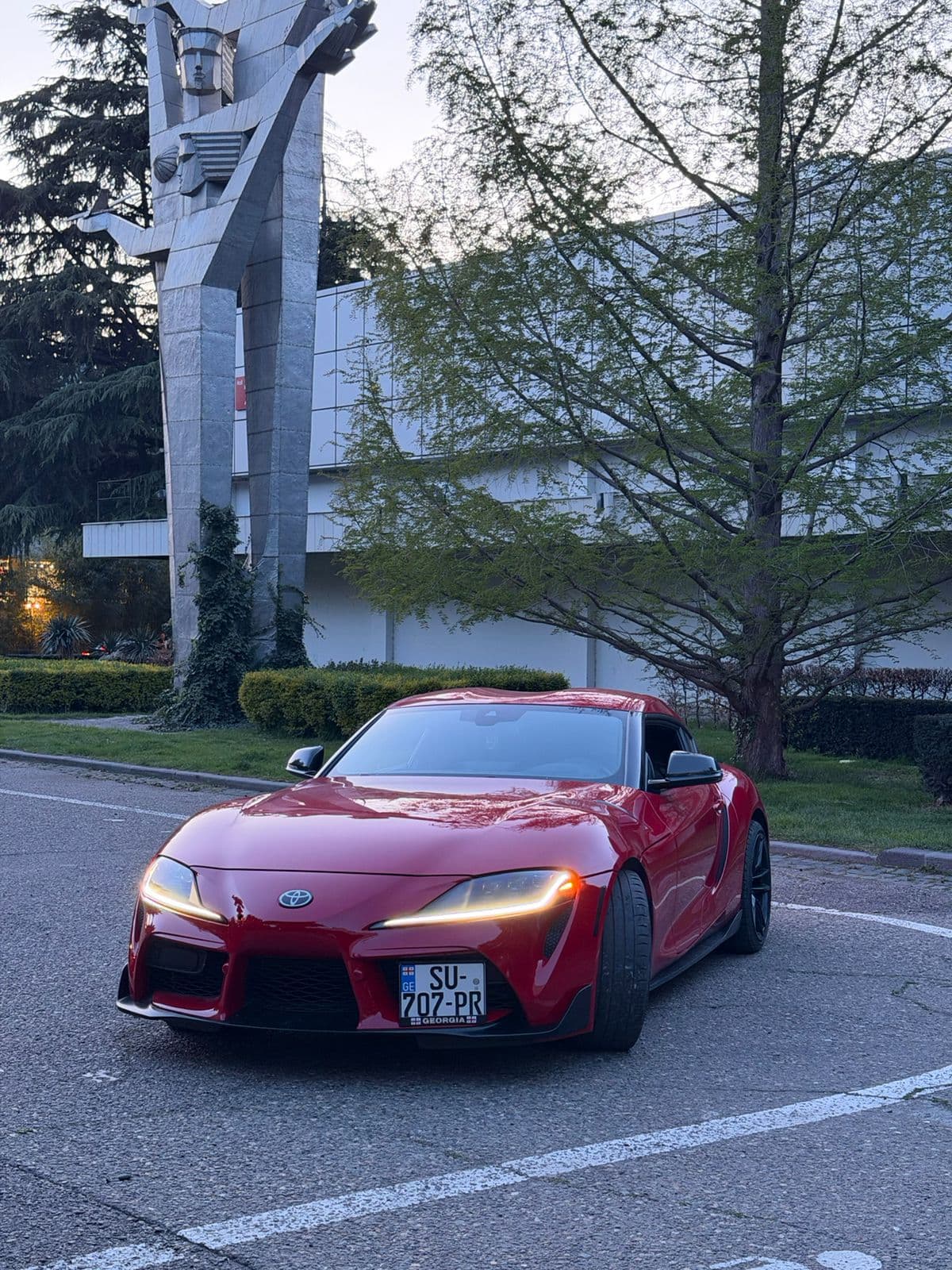 Toyota supra 2021 view 2