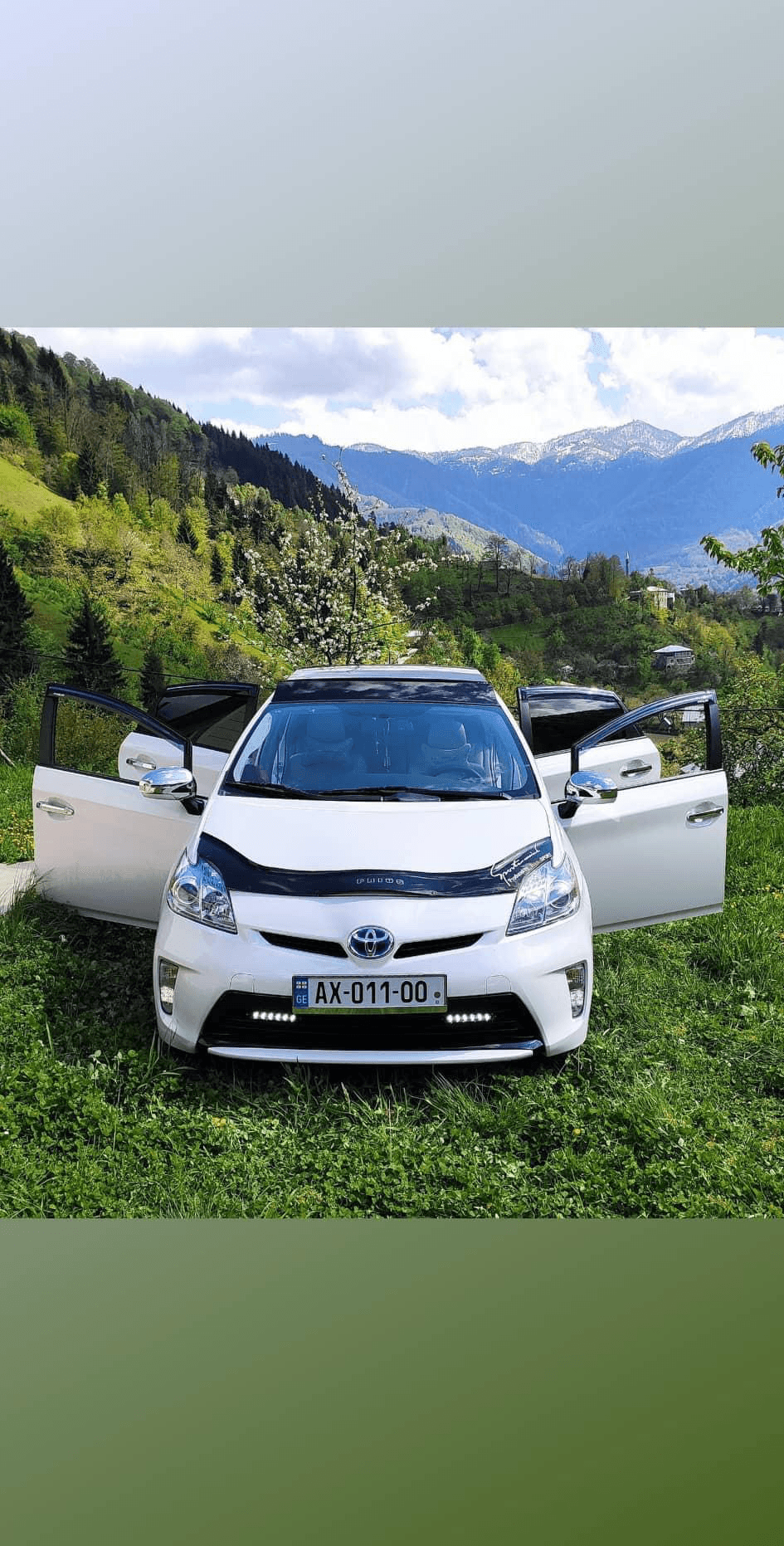 Rent Toyota prius in Batumi